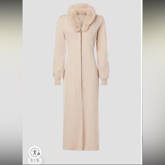 ASHLEY PARK x RTR 
Long Faux Fur Cardigan - Picture 3 of 6